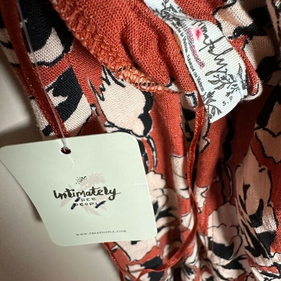 CLEARANCE! Rust Free People Strappy Mini Dress Size S NWT - Picture 5 of 6